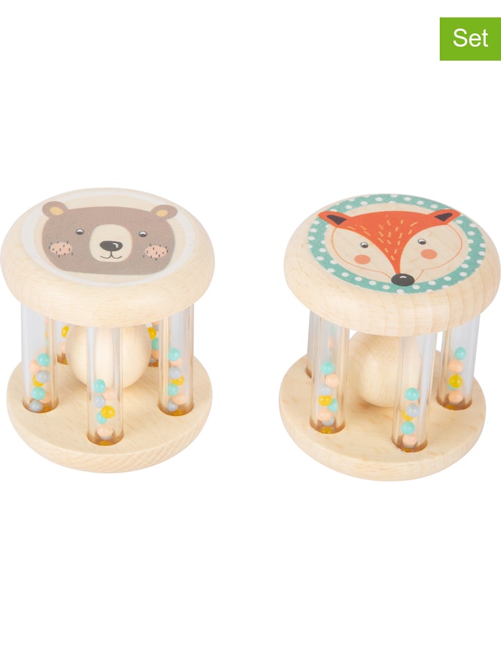 small foot 2er-Set: Babyrasseln 