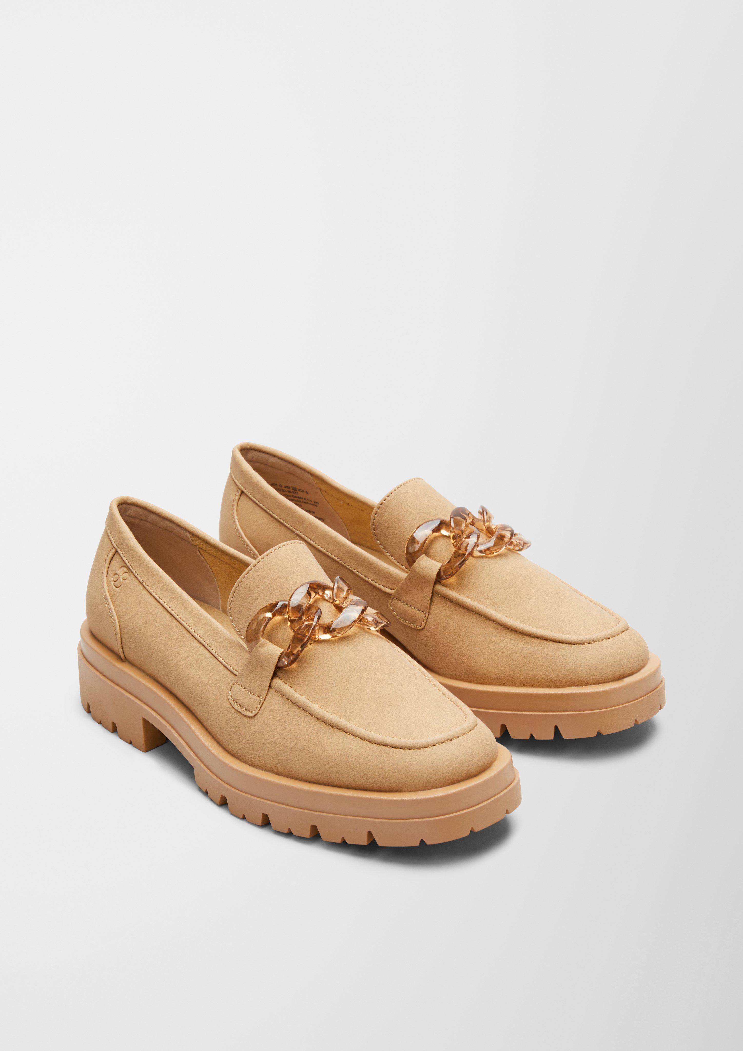 Loafer mit Ketten-Detail  6007329-337