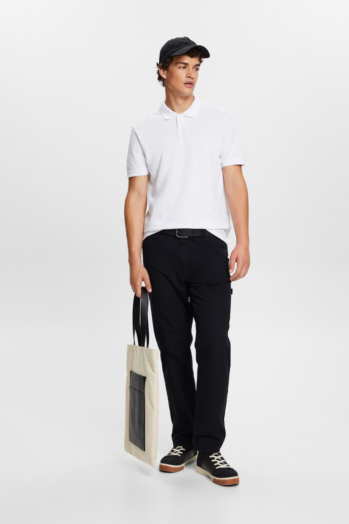 Poloshirt aus Baumwoll-Piqué