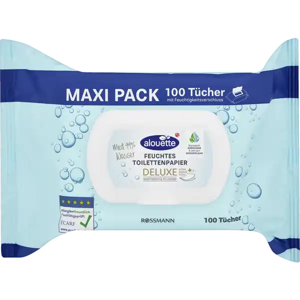 Feuchtes Toilettenpapier