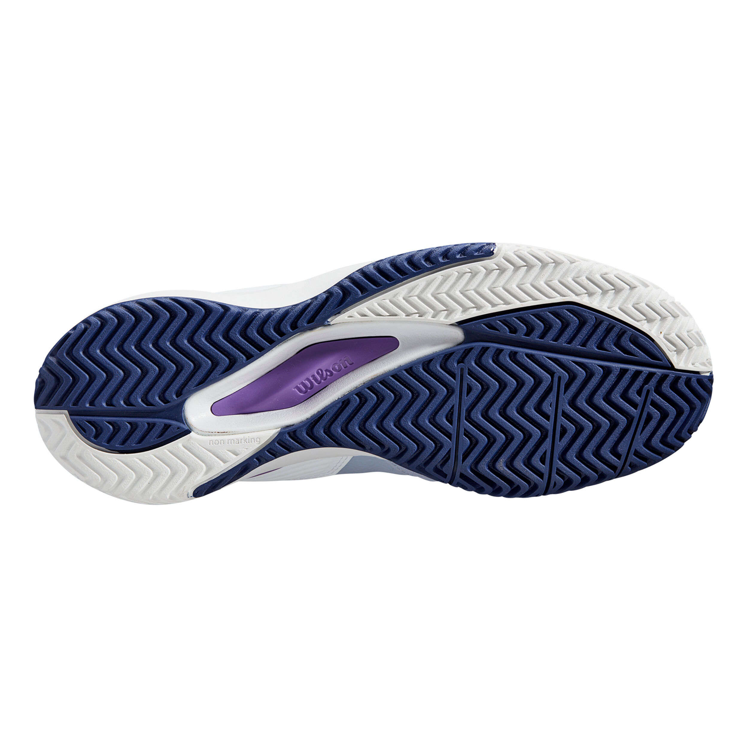 Rush Pro ACE Allcourtschuh Damen - Weiß, Blau