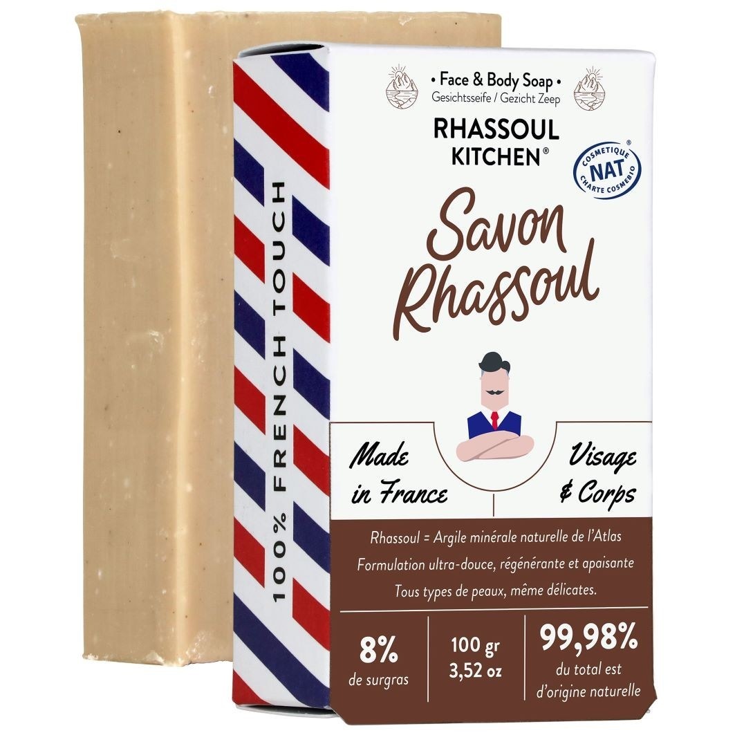 Mydło Superfat Monsieur Barbier do twarzy i ciała - RHASSOUL KITCHEN