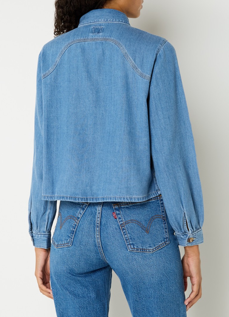 Μπλούζα Levi's Tyla Lyocell Blend με τσέπες στο στήθος