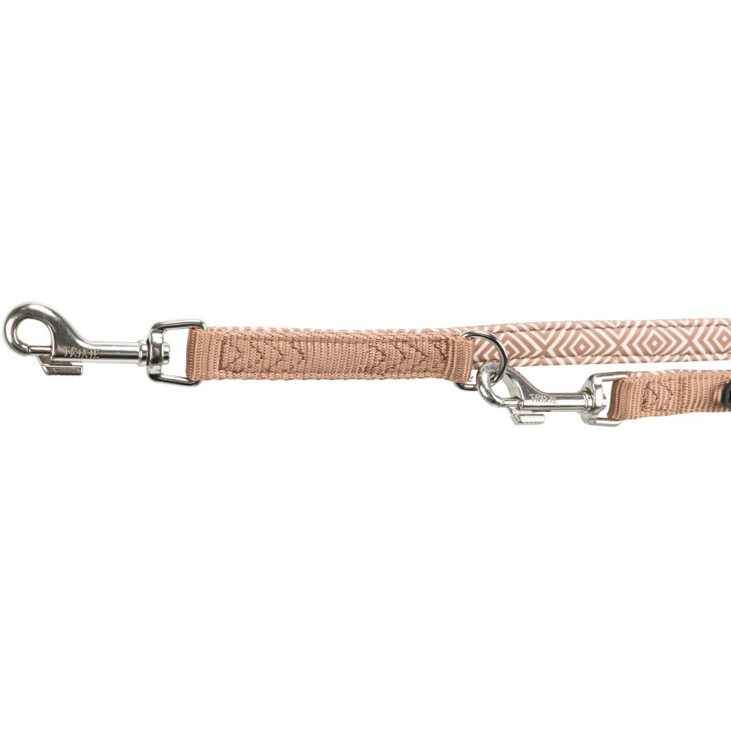 Trixie Hundeleinen Trixie Premium Verlängerungsleine mit Neopren-Polsterung braun L-XL
