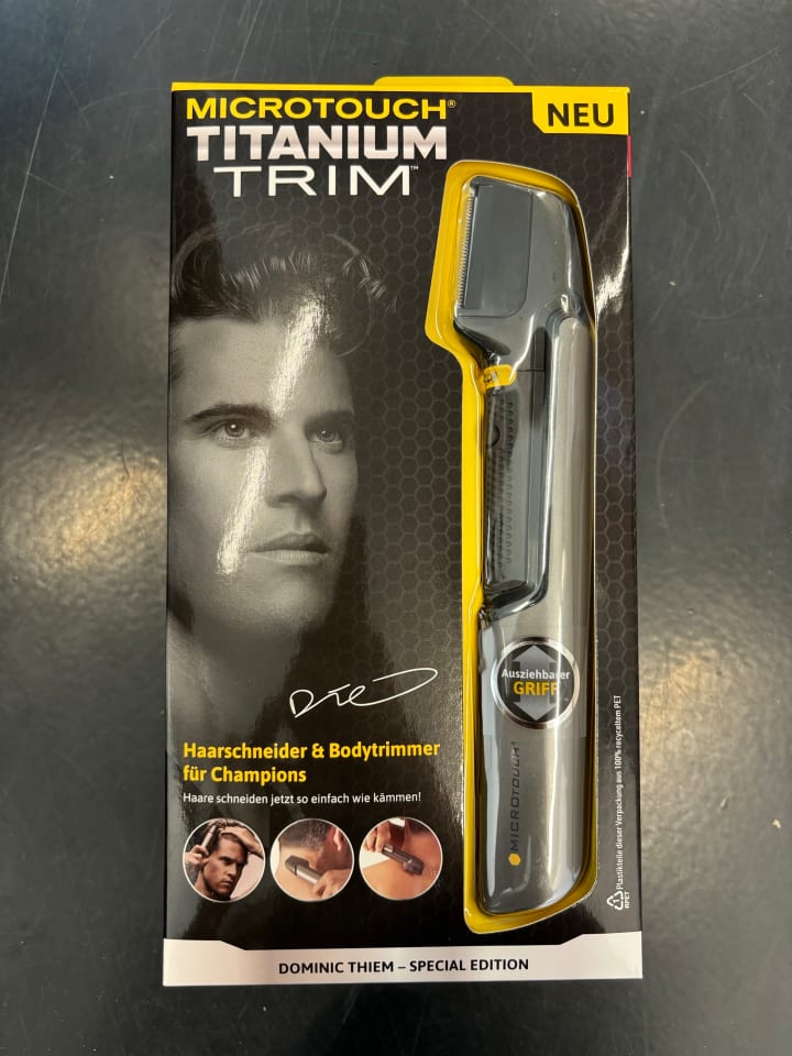 Micro Touch Microtouch Haarschneider Titanium Trim in Grau günstig kaufen onesize