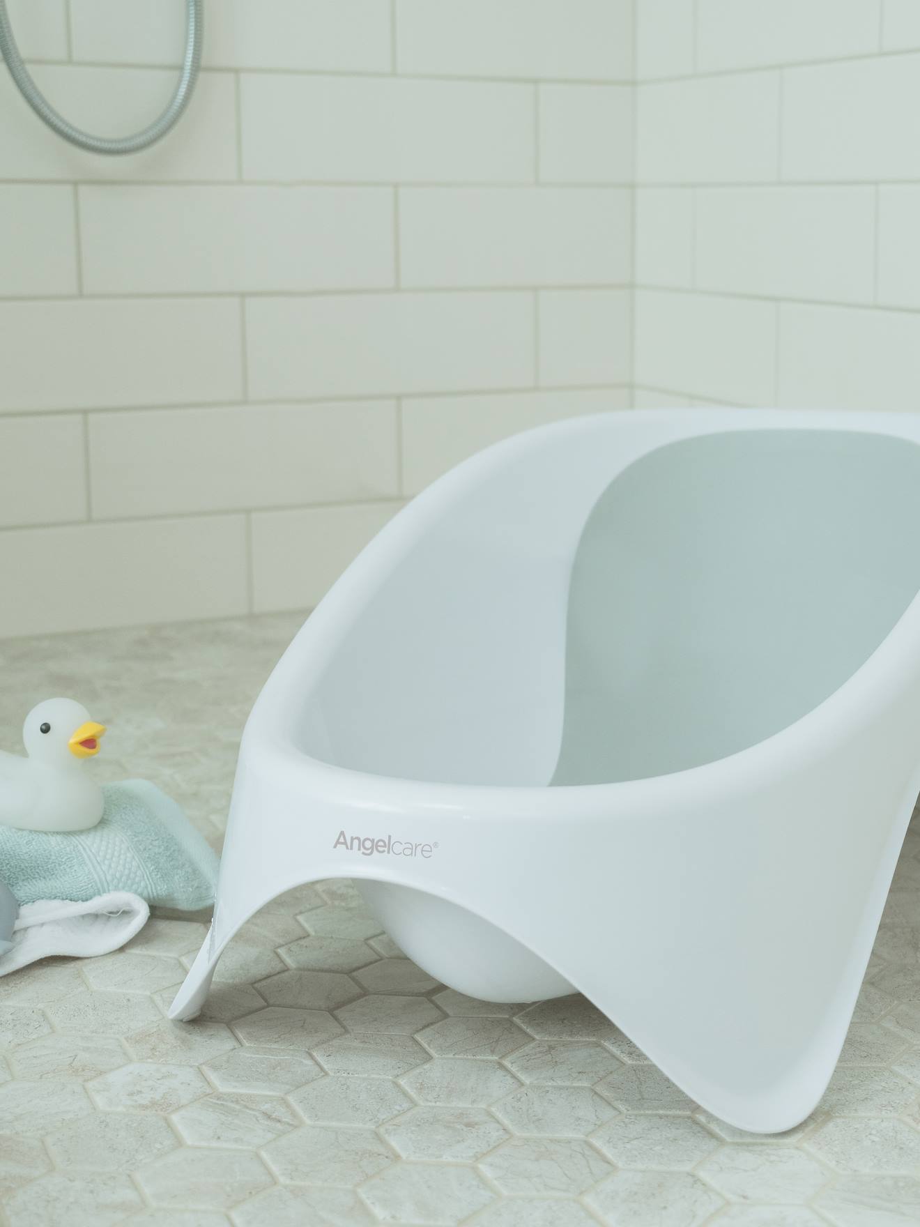 Baignoire évolutive 2 en 1 ANGELCARE blanc