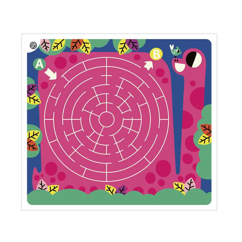 Pochette 20 p'tits jeux, dinosaures - Auzou