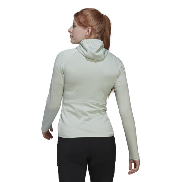ADIDAS TERREX LITE FLOOCE HOODED FLEECEJACKE Damen - Fleecejacke