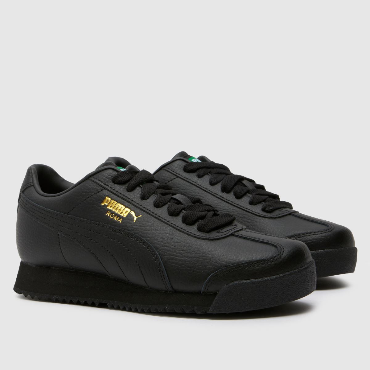 PUMA svarta roma ungdomsskor