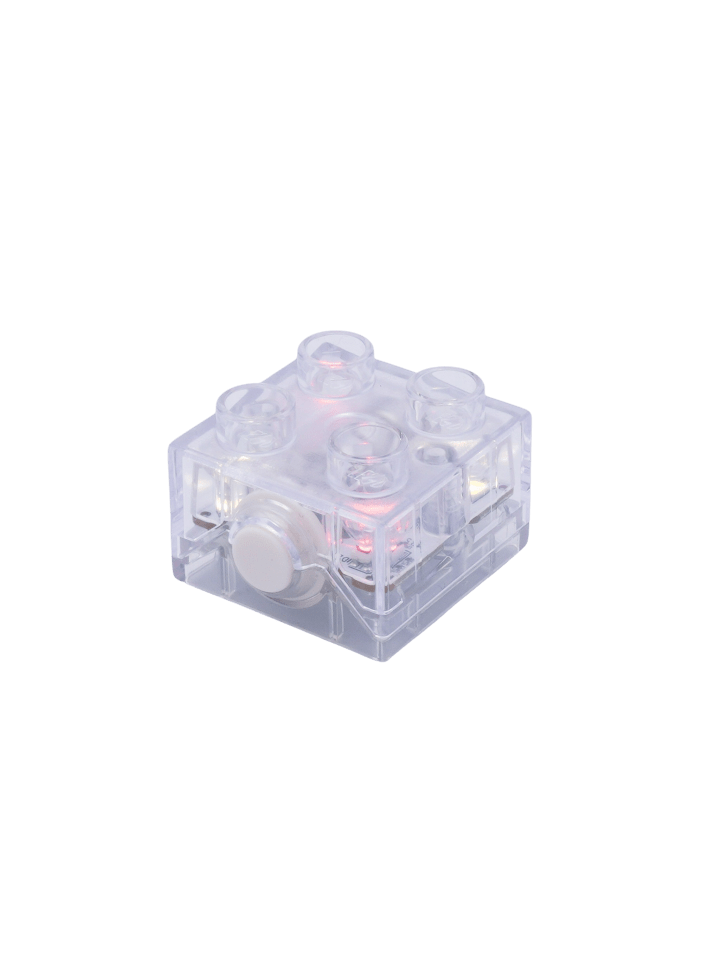LEGO DUPLO® 2x2 Lichtstein Farbwechsel 10933 1x Teile - ab 18 Monaten in transparent günstig kaufen Anzahl: 1 Stück