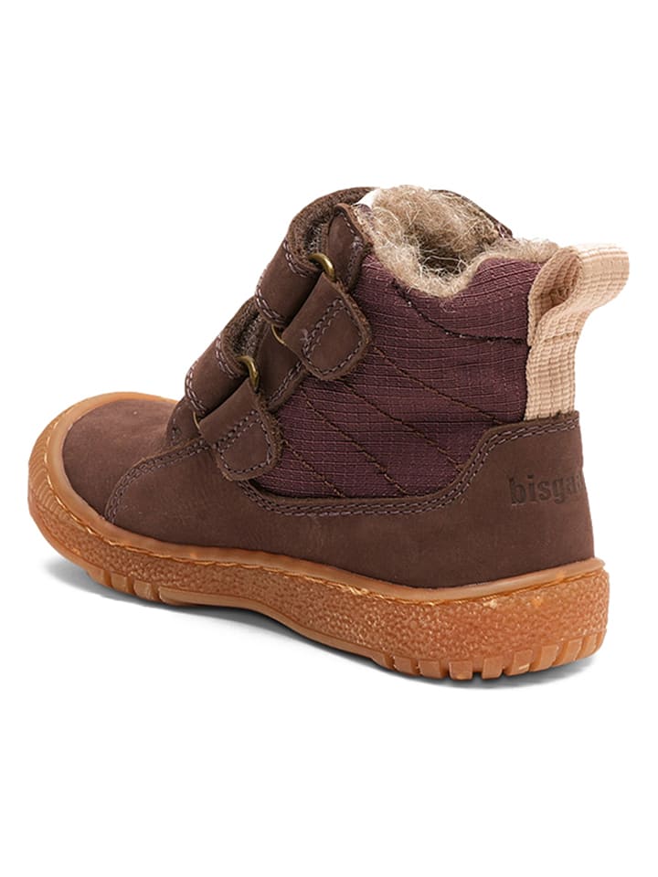 bisgaard Leder-Winterboots in Braun günstig kaufen