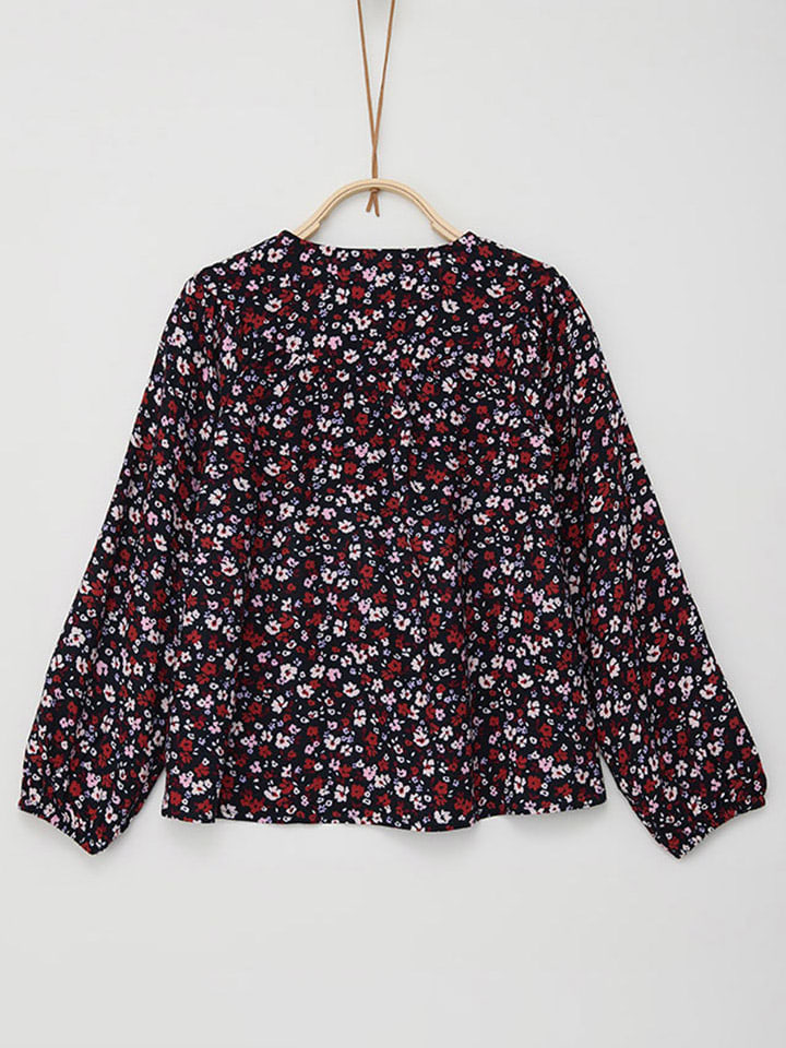 s.Oliver Bluse in Schwarz/ Rot/ Rosa günstig kaufen