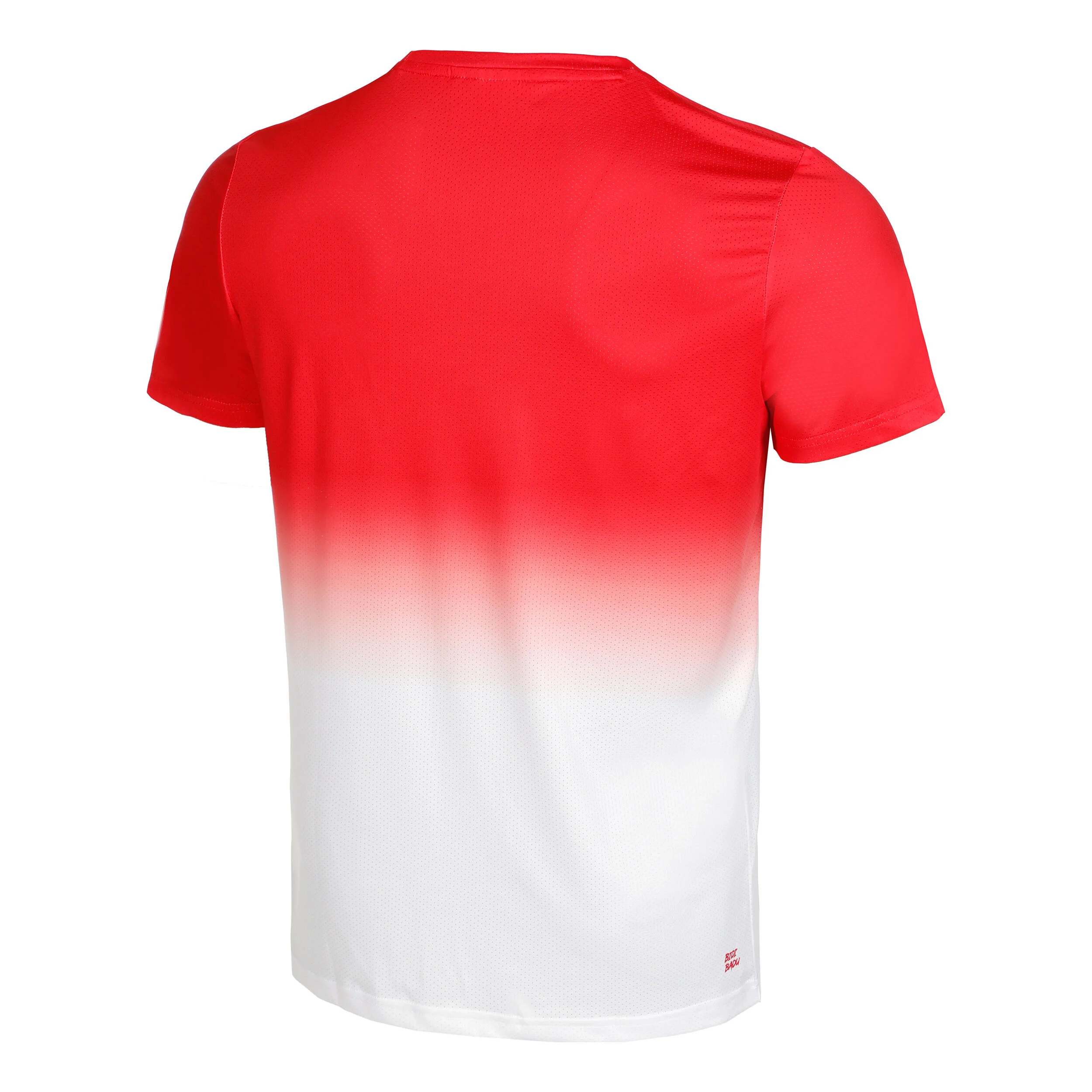Crew Gradiant T-Shirt Herren - Rot, Weiß