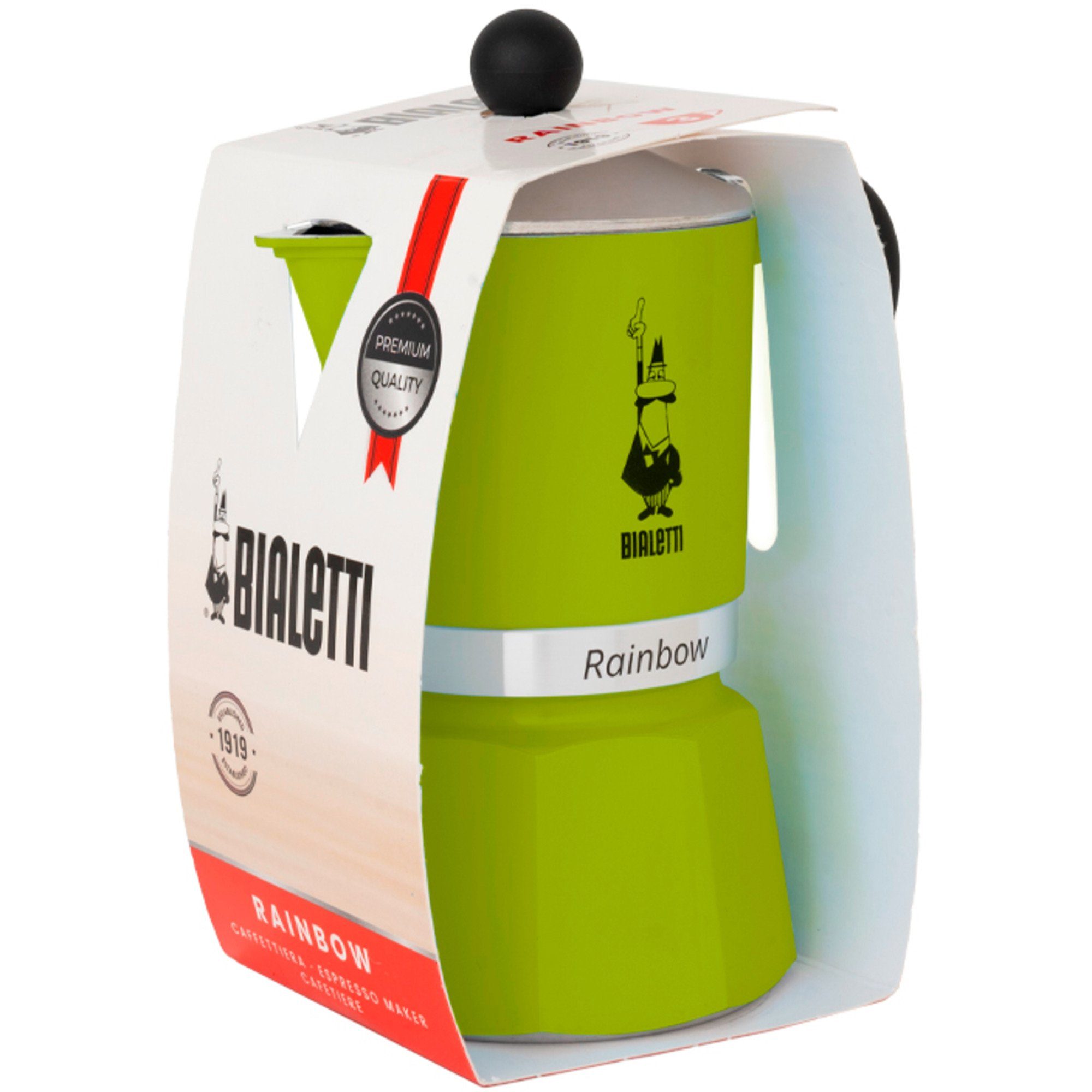 BIALETTI Kaffeebereiter Bialetti Rainbow, Espressomaschine, (1 Tasse)