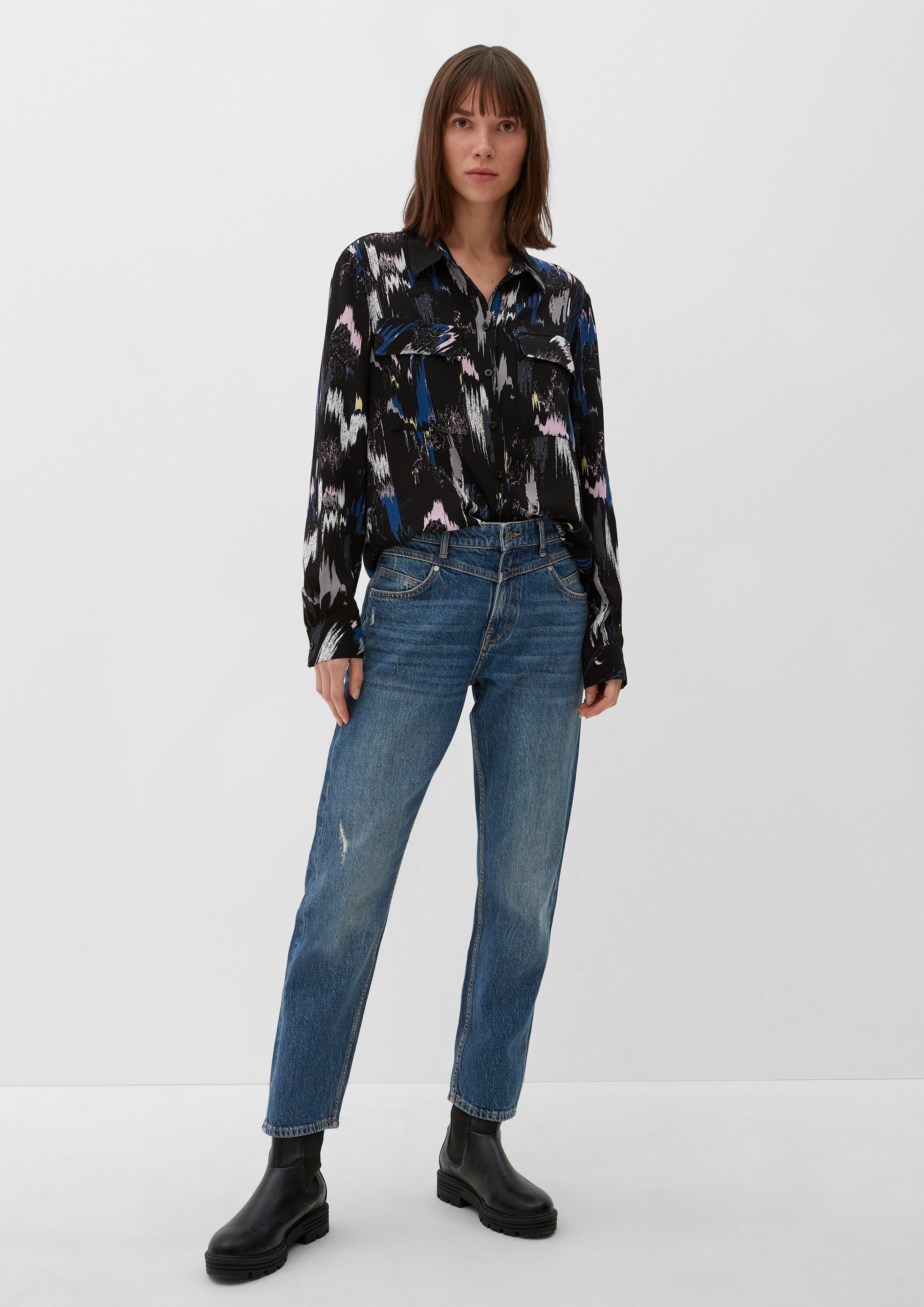 Ankle-Jeans Franciz / Relaxed Fit / Mid Rise / Tapered Leg  2125408-55Z4