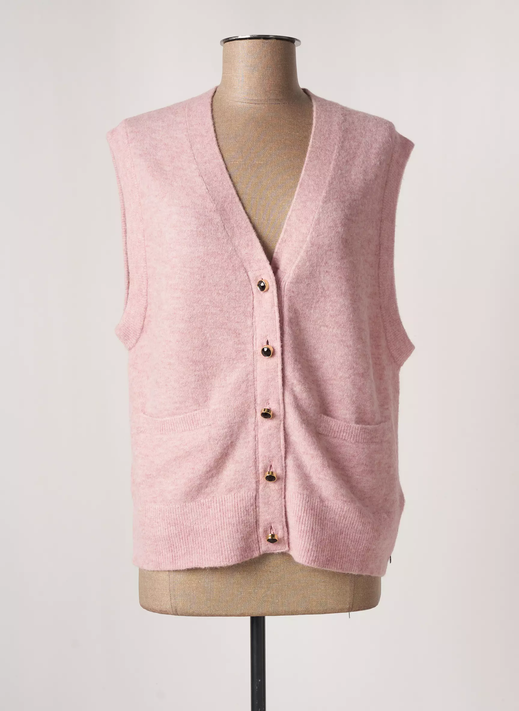 Scotch Soda Gilet Femme couleur rose