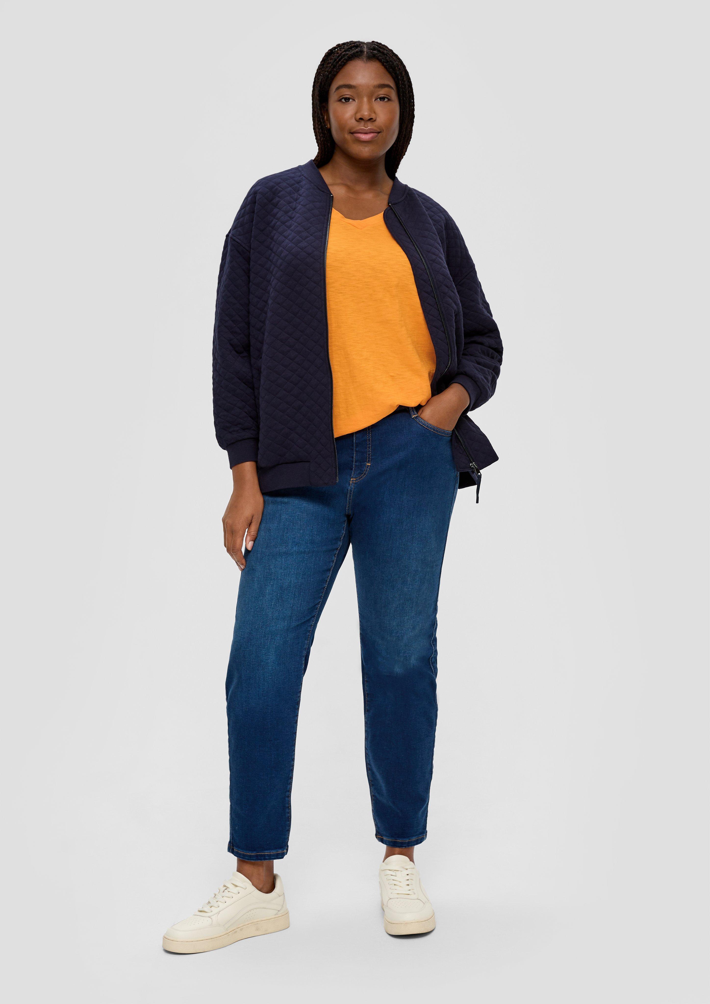 Longsleeve mit Gummizug im Saum  2135939-2242