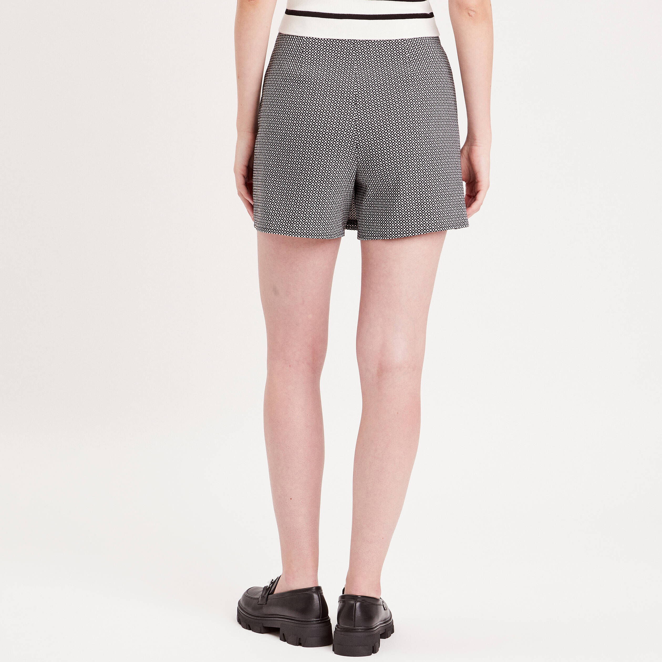 Jupe portefeuille noir femme | Cache Cache