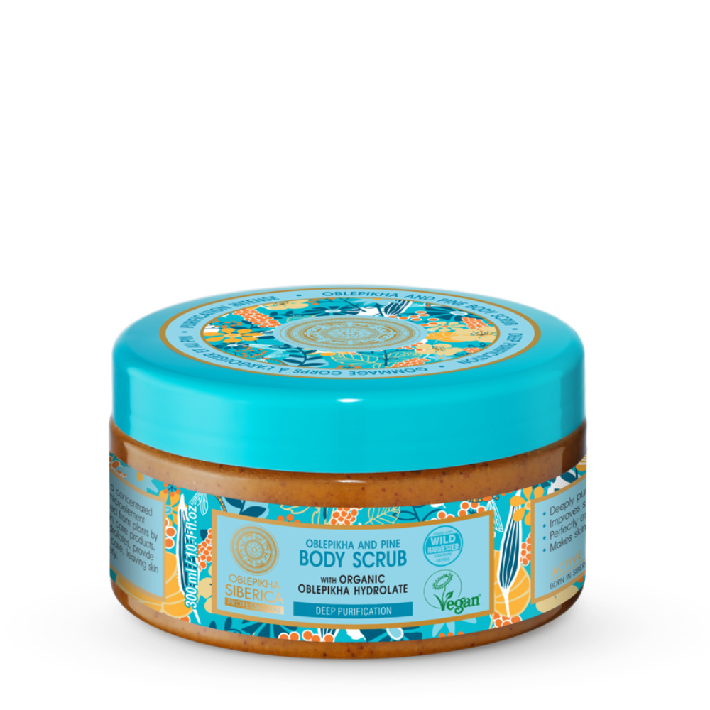 Natura Sibérica Gommage Corps à l'Argousier Exfoliant Corps