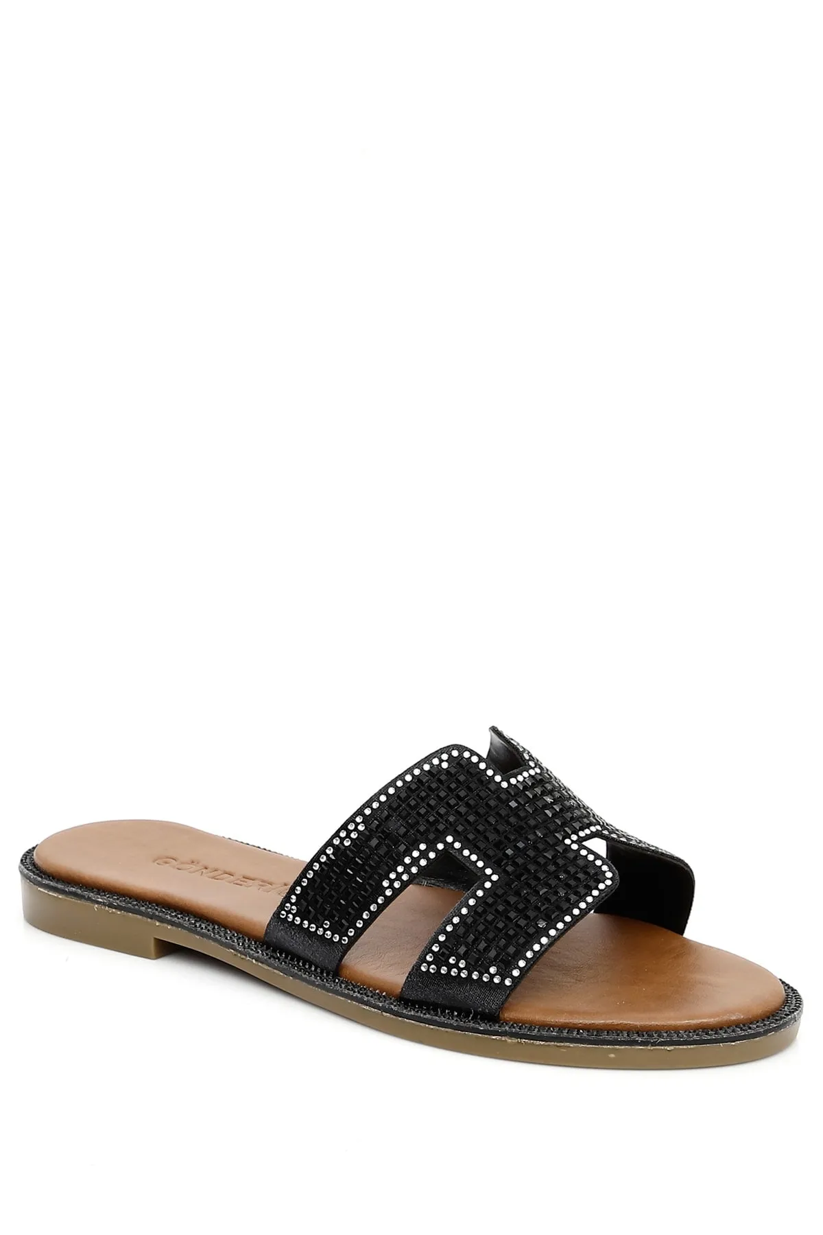 GÖNDERİ(R)  Black Stone Damen-Hausschuhe 35338