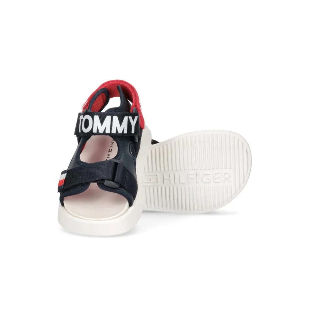 Tommy Hilfiger Sandale T3B2-32257-0208800 / blau