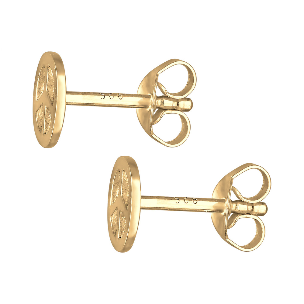 Elli Elli Boucles d'Oreilles Femme Boucles d'Oreilles Symbole de la Paix Tendance en 9 Boucles d'oreilles