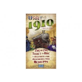 Zug um Zug USA 1910 (Erweiterung) (Multilingual)