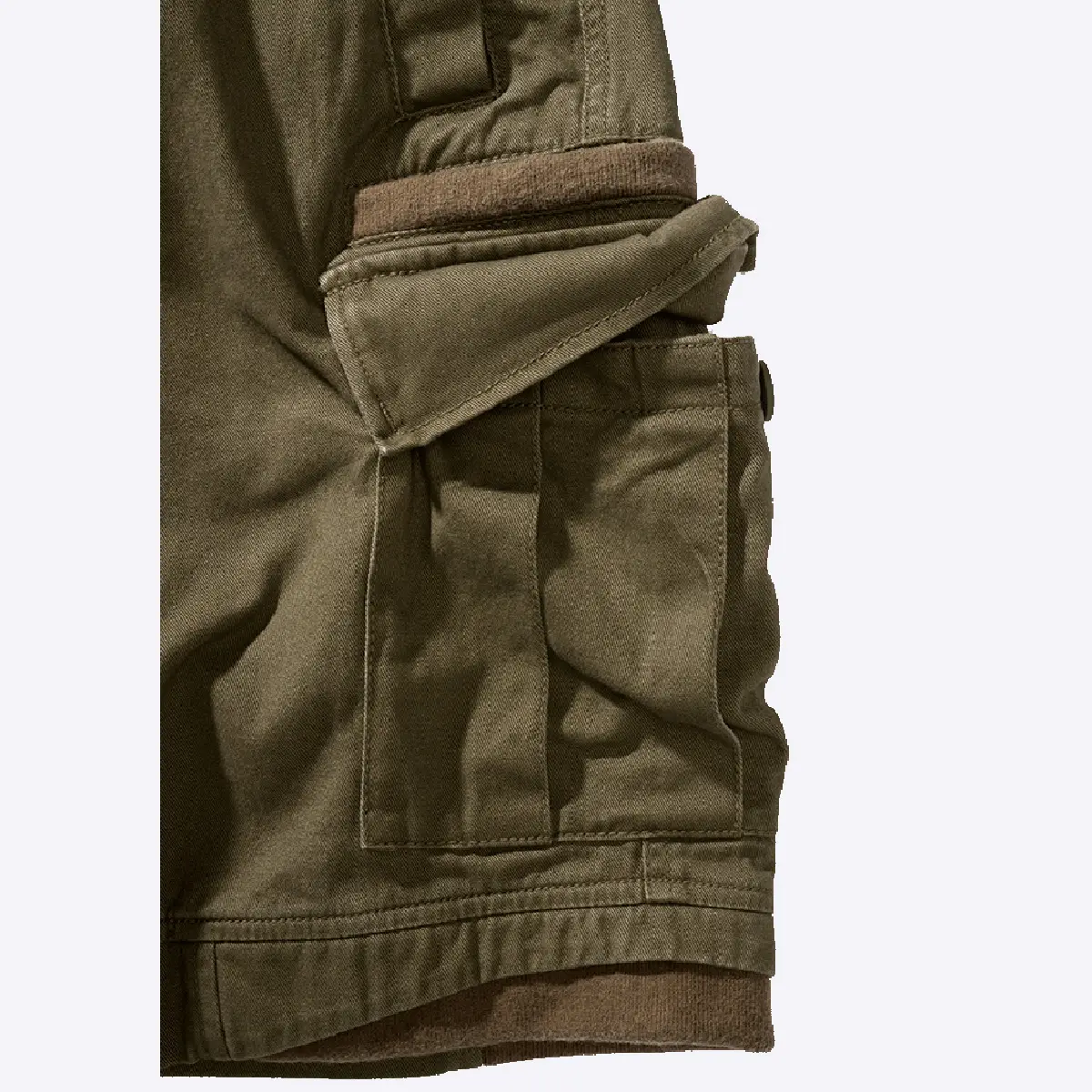 Packham Vintage Shorts oliv