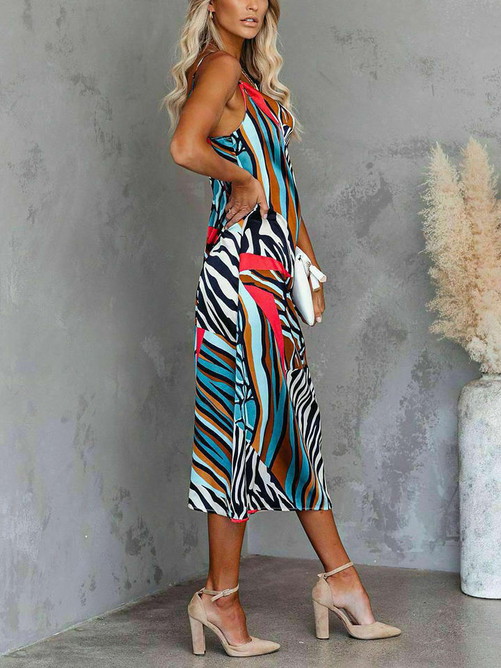 Milan Kiss Kleid in Bunt günstig kaufen