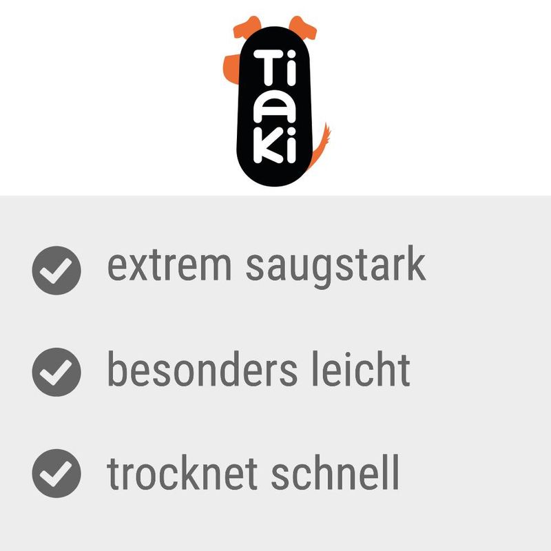 TIAKI Mikrofasertuch Quick-Dry zu TOP-Preisen