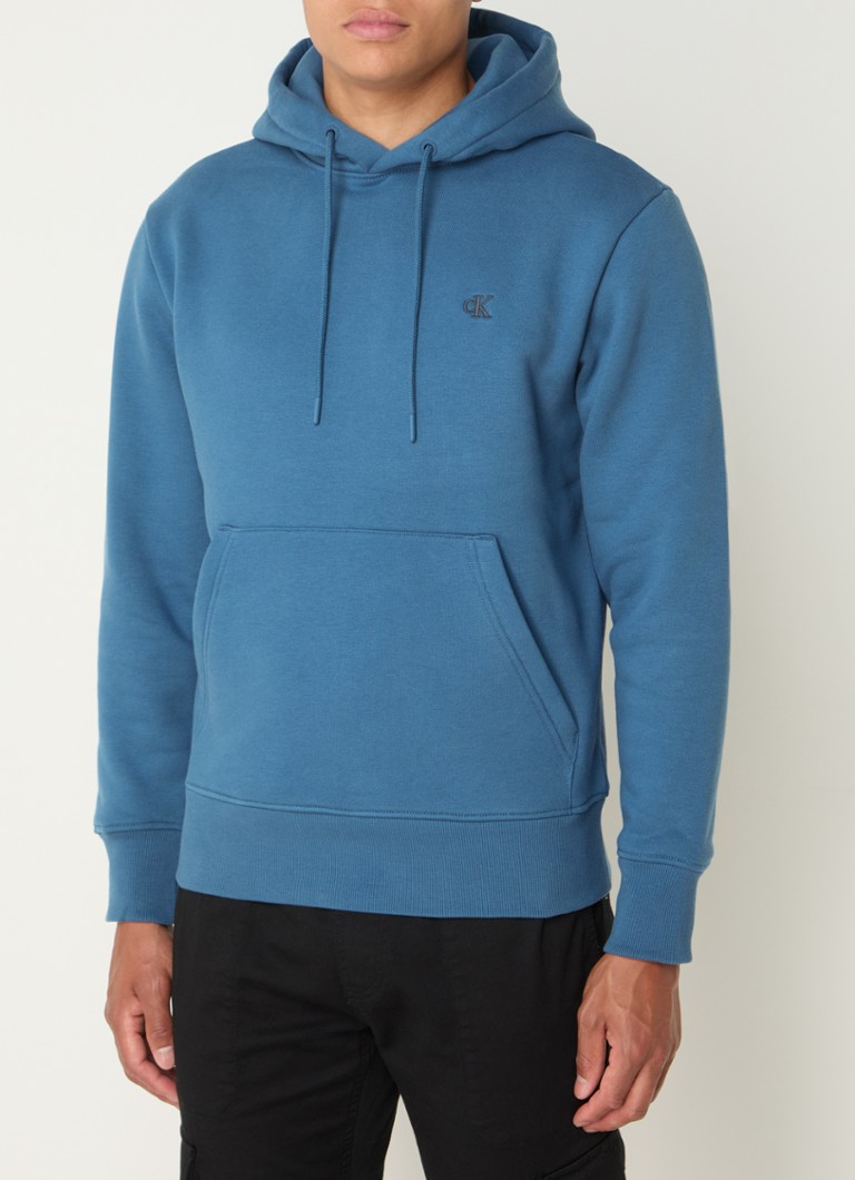 Calvin Klein Hoodie with kangaroo pocket and logo