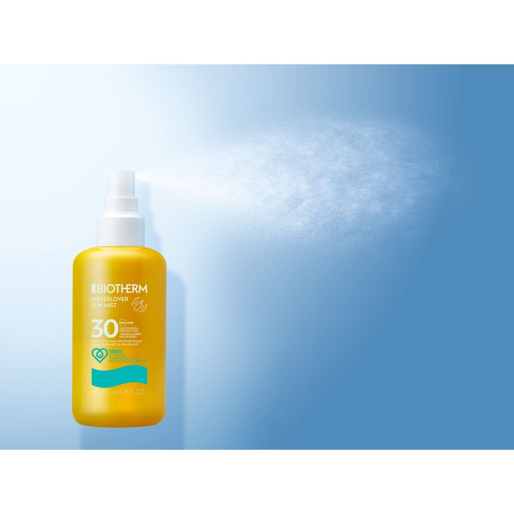 Biotherm Waterlover Sun Mist - brume solaire invisible - SPF 30