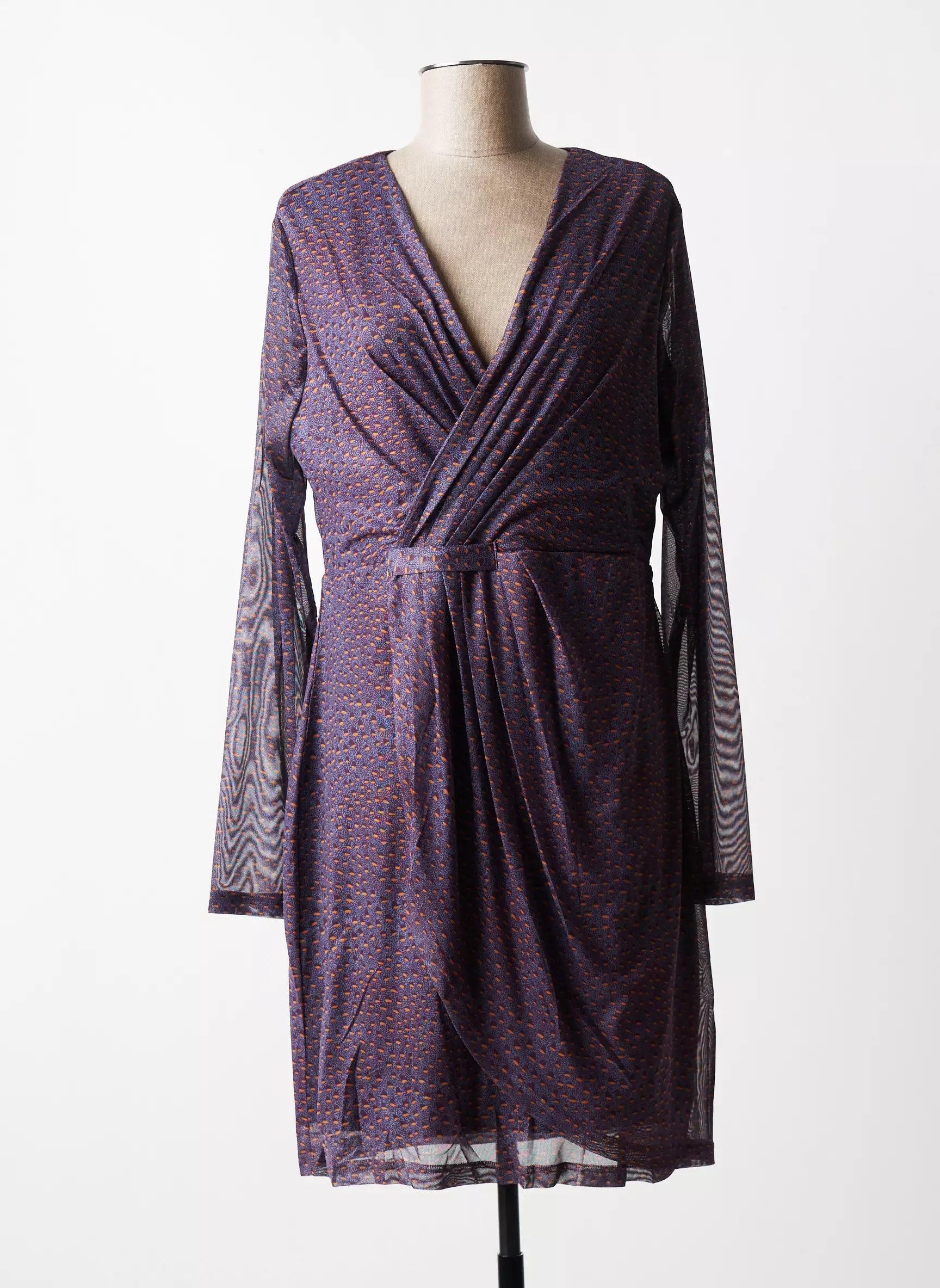 Smash  Robes Mi Longues Femme couleur violet
