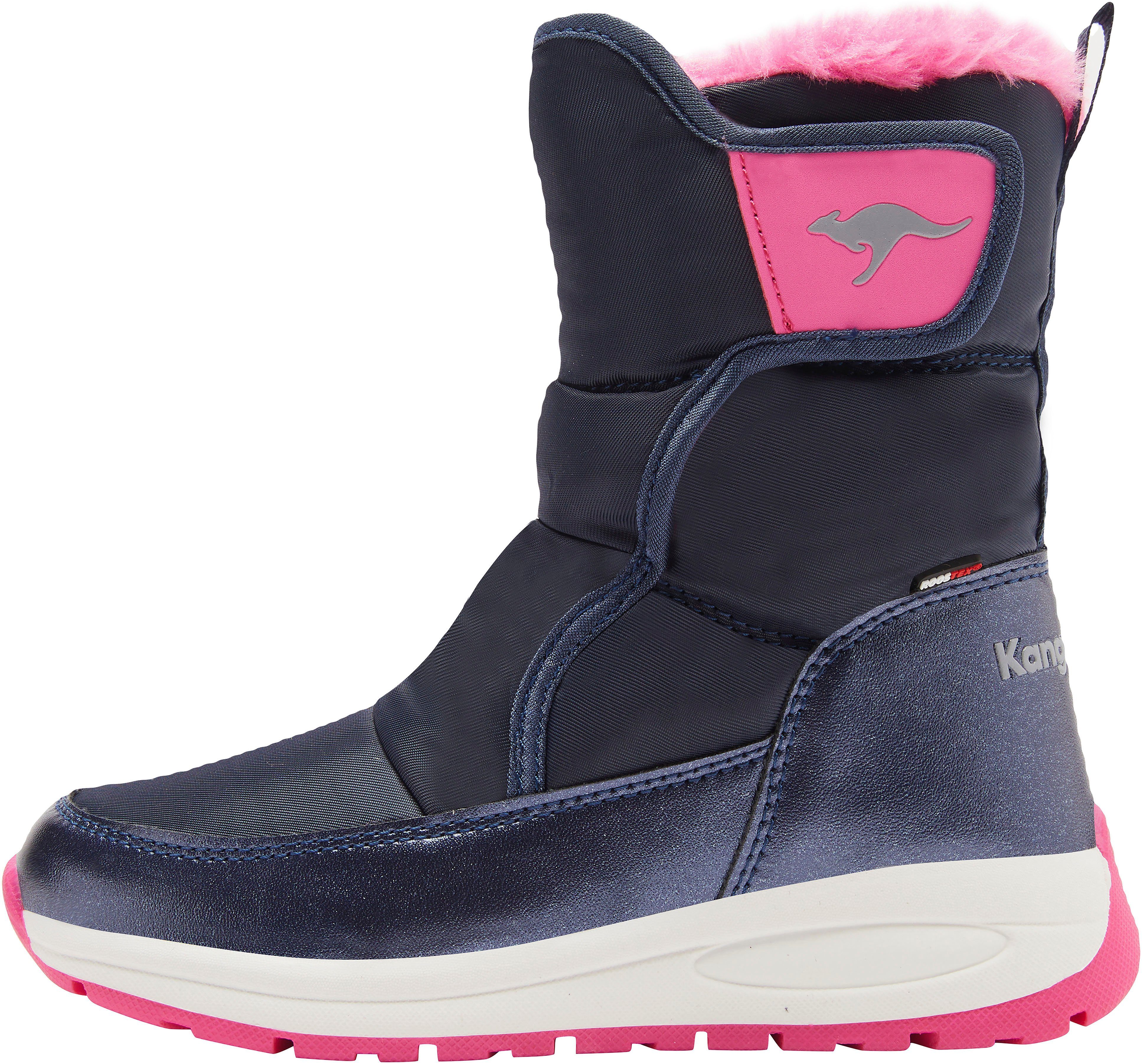 KangaROOS KP-Belle Roostex Winterstiefel wasserdicht mit Klettverschluss