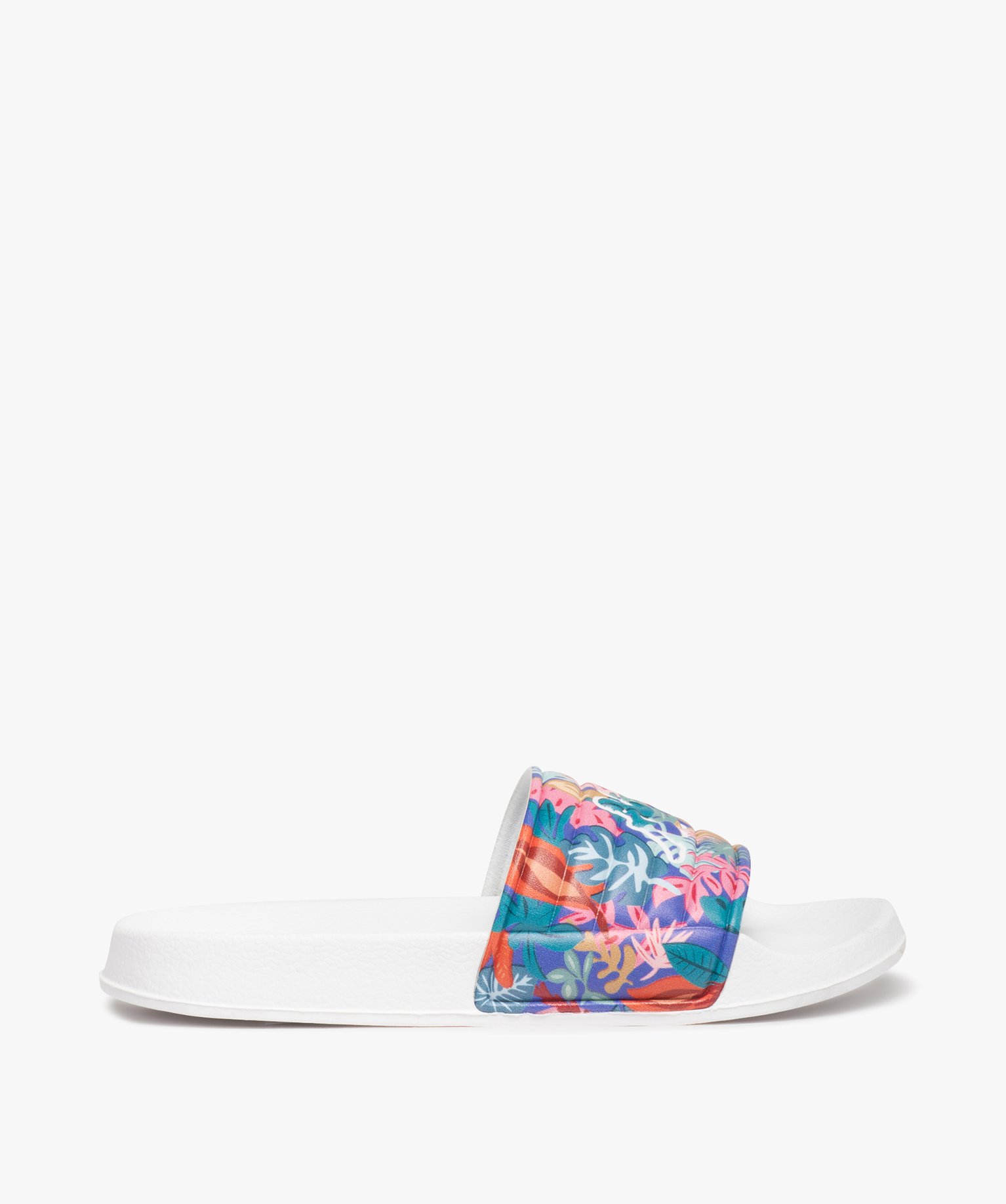 Mules de piscine fille imprimées jungle – Kappa multicolore | GEMO