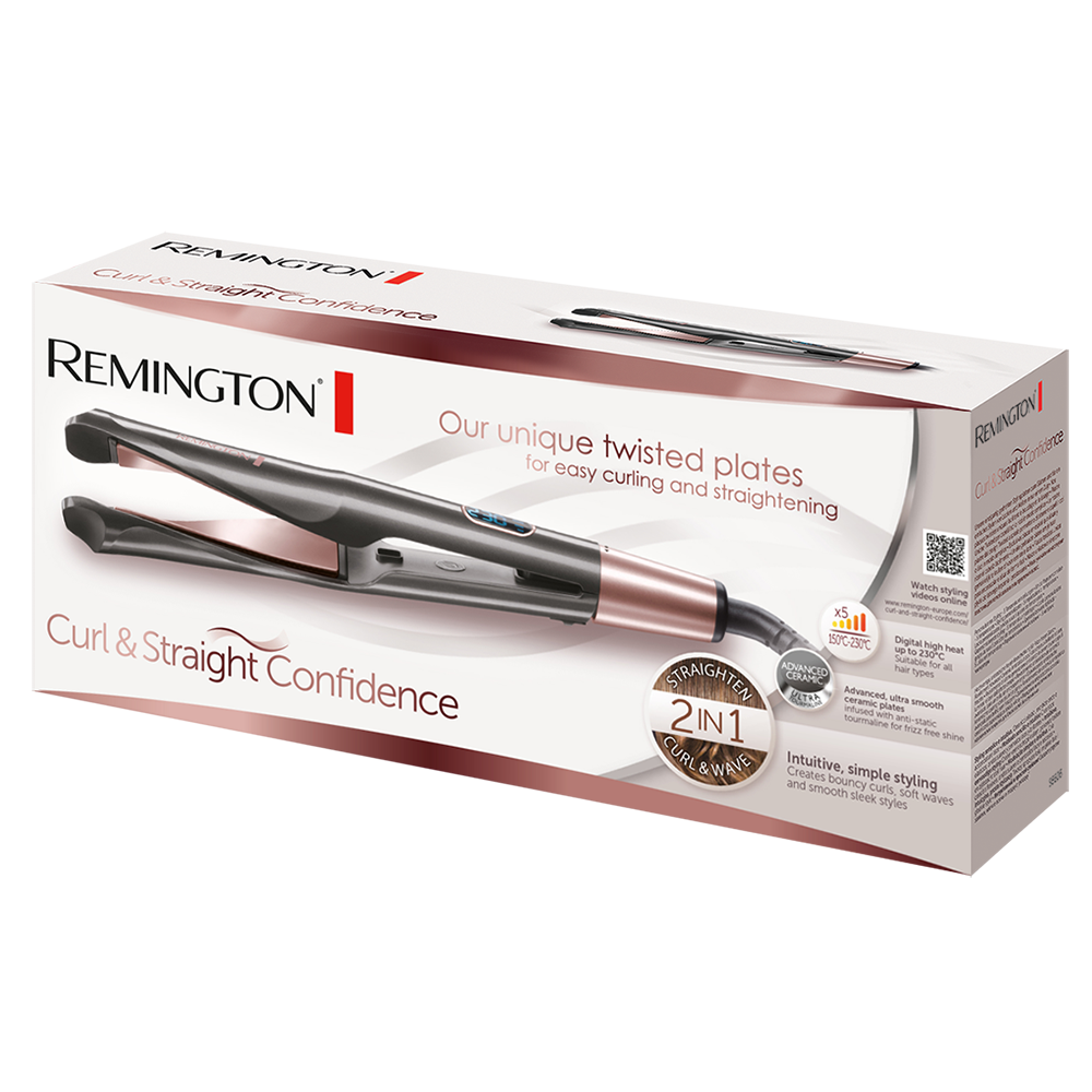 Curl & Straight Confidence 2-in-1 Haarglätter