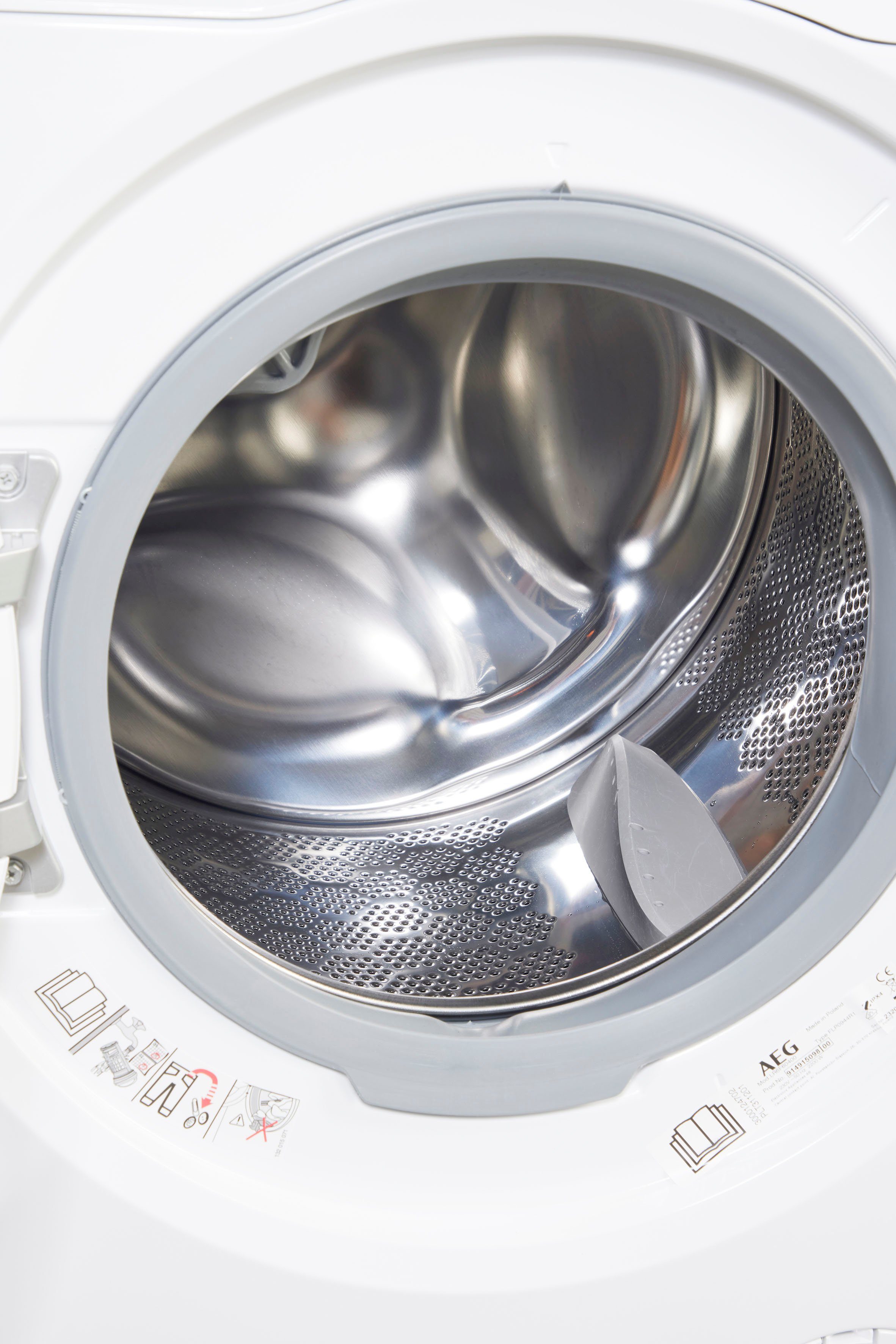 AEG Waschmaschine 6000 LR6F60400, 10 kg, 1400 U/min, ProSense® Mengenautomatik​ - spart bis 40% Zeit, Wasser und Energie