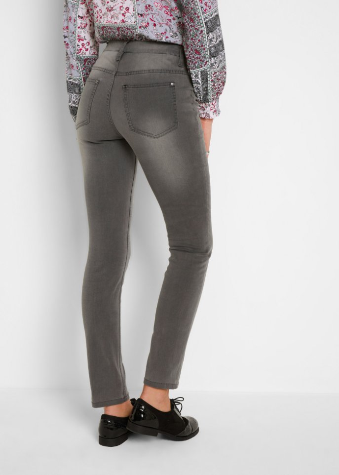 Jeans mit bequemem Bund