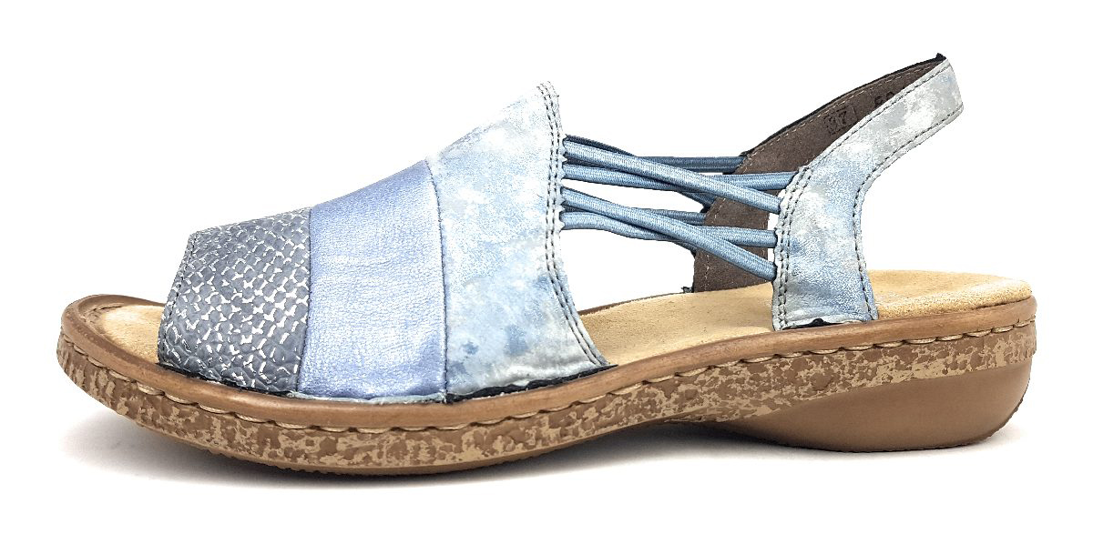 Rieker 628S3-12 Blau 12 adria/sky