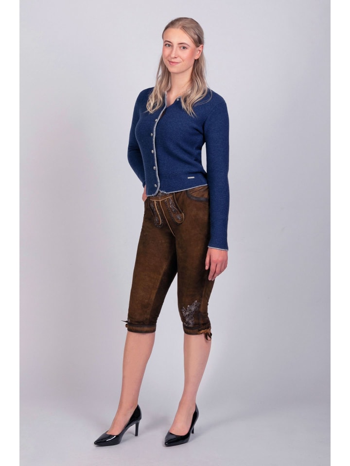 Edelnice Edelnice Strickjacke Mona königsblau in blau günstig kaufen