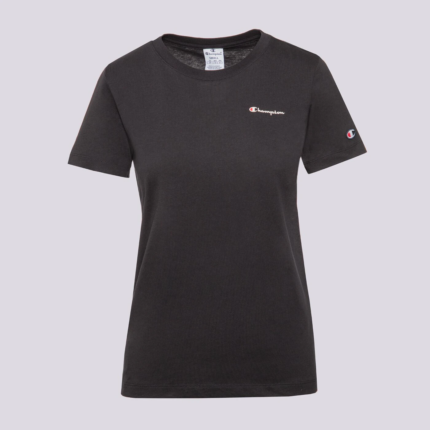 CHAMPION T-SHIRT CREWNECK T-SHIRT Schwarz