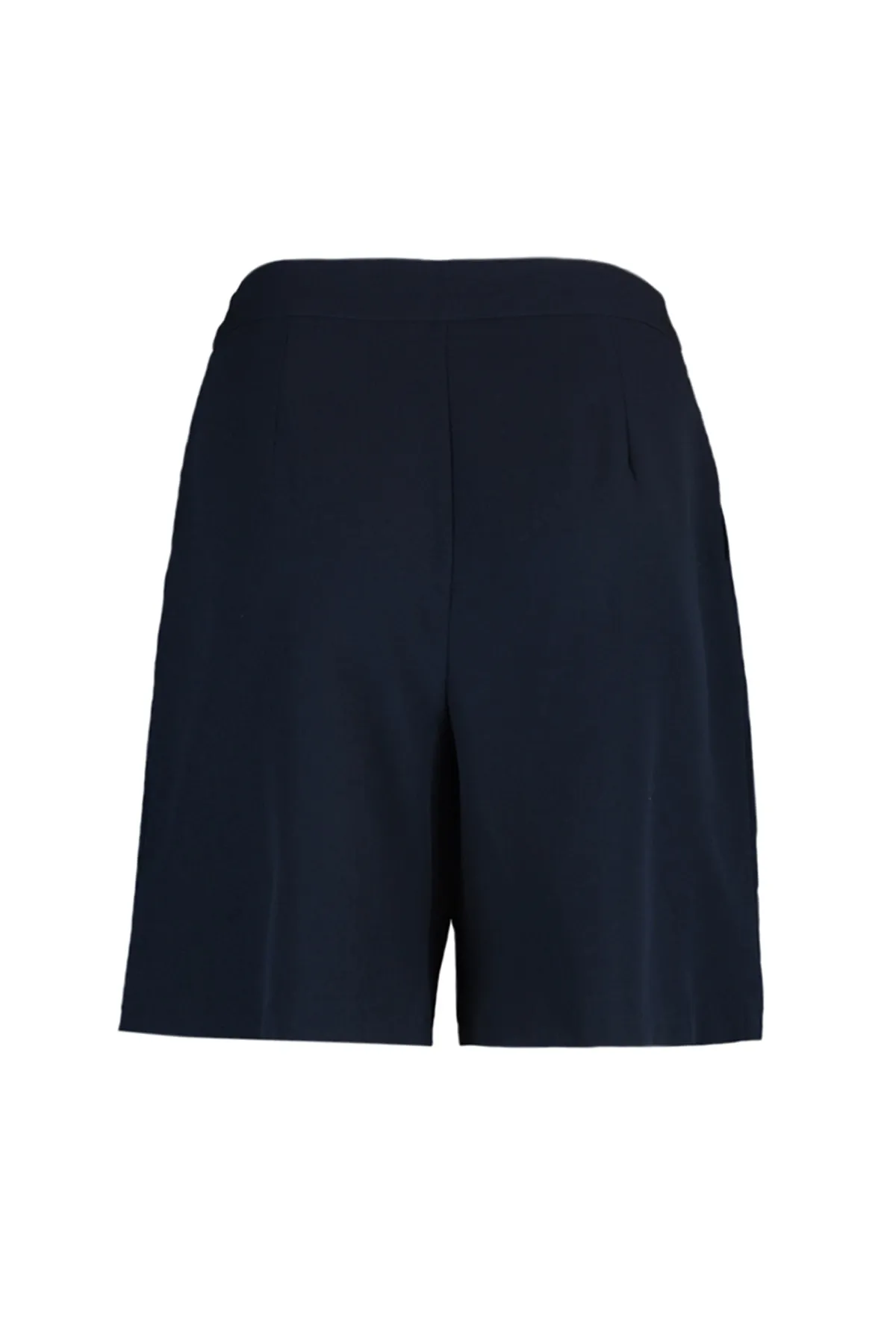 Trendyol Collection  Marineblaue, gewebte Shorts mit normaler Passform und Taschen TWOSS19WX0108