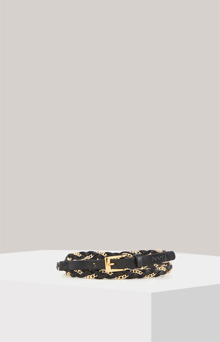 Gürtel in Schwarz/Gold