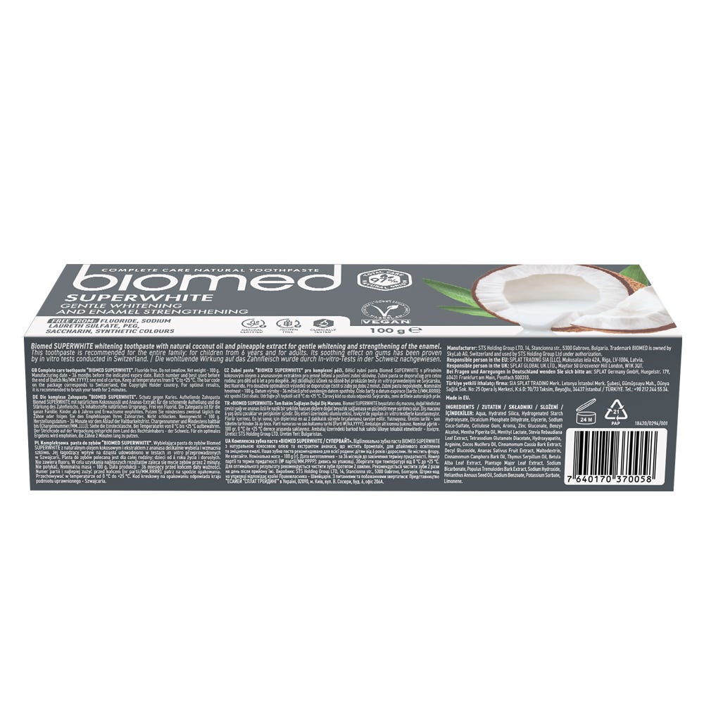 Biomed Zahnpasta Superwhite 100 g