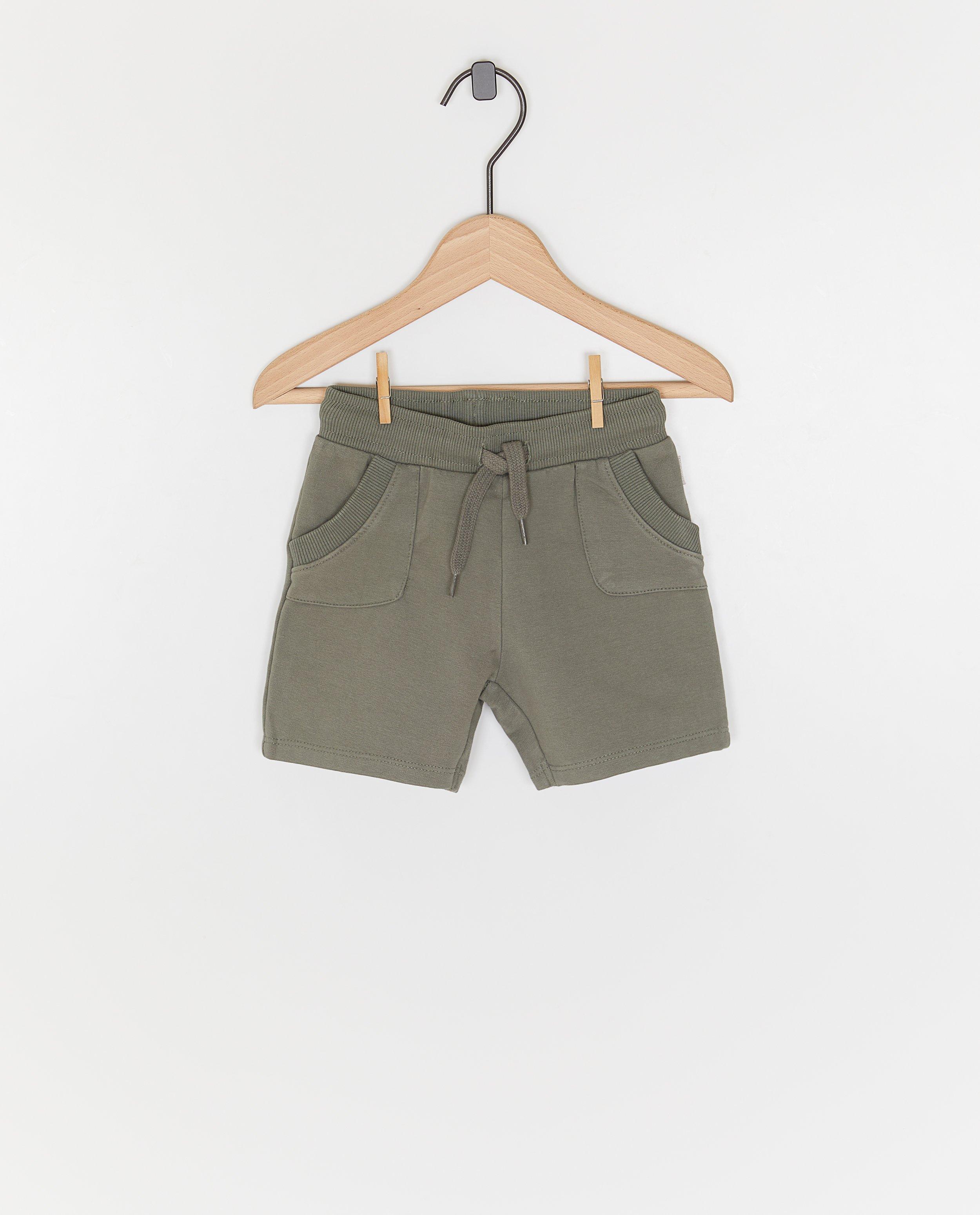Pantaloni scurți verzi Noppies kaki