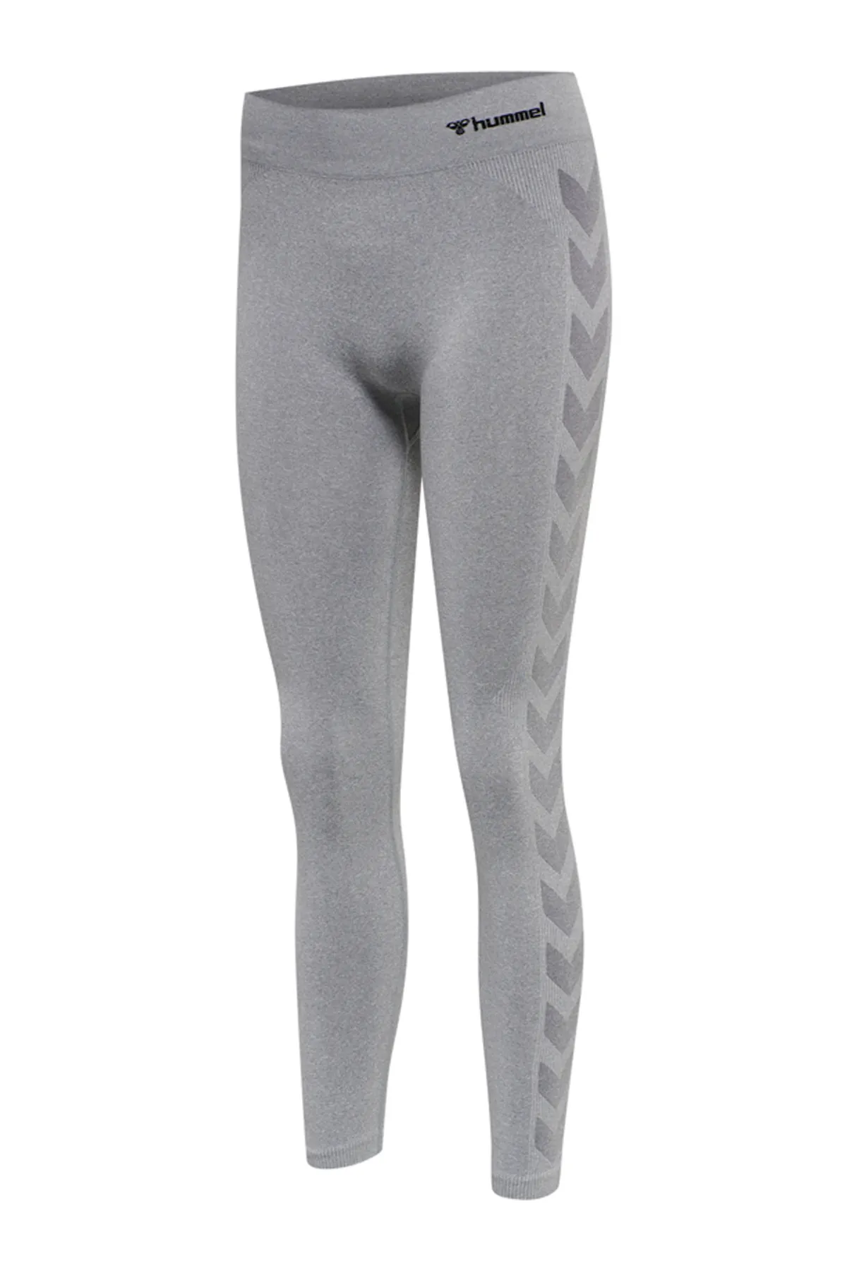 hummel  Sport-Leggings - Grau - Mittlerer Bund