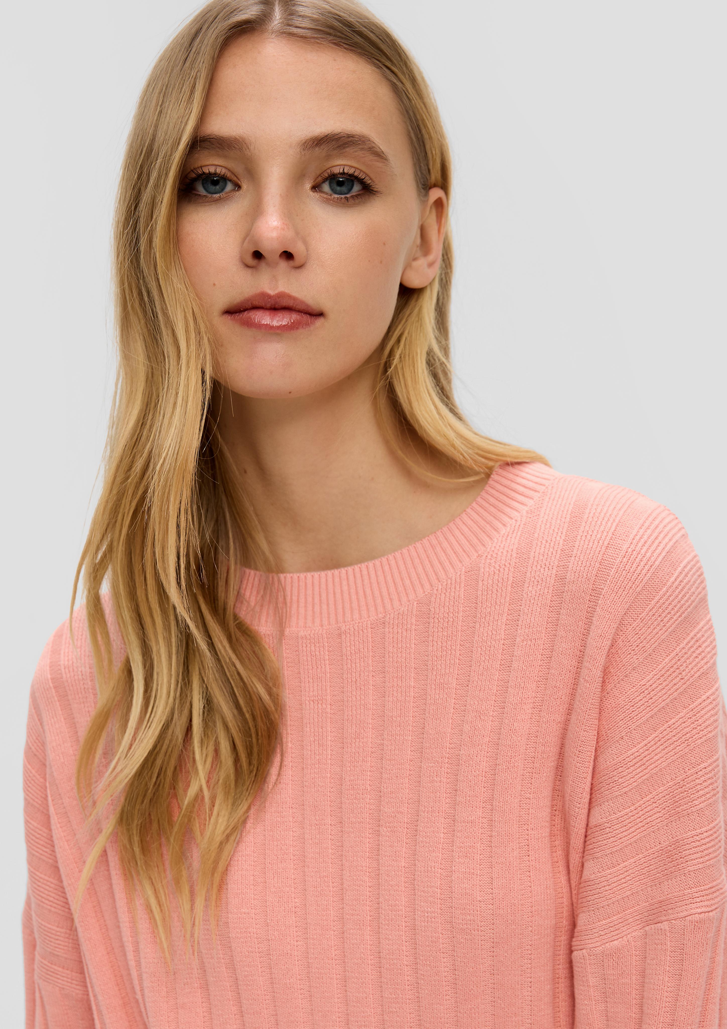Weicher Strickpullover aus Baumwollmix  2140610-2108