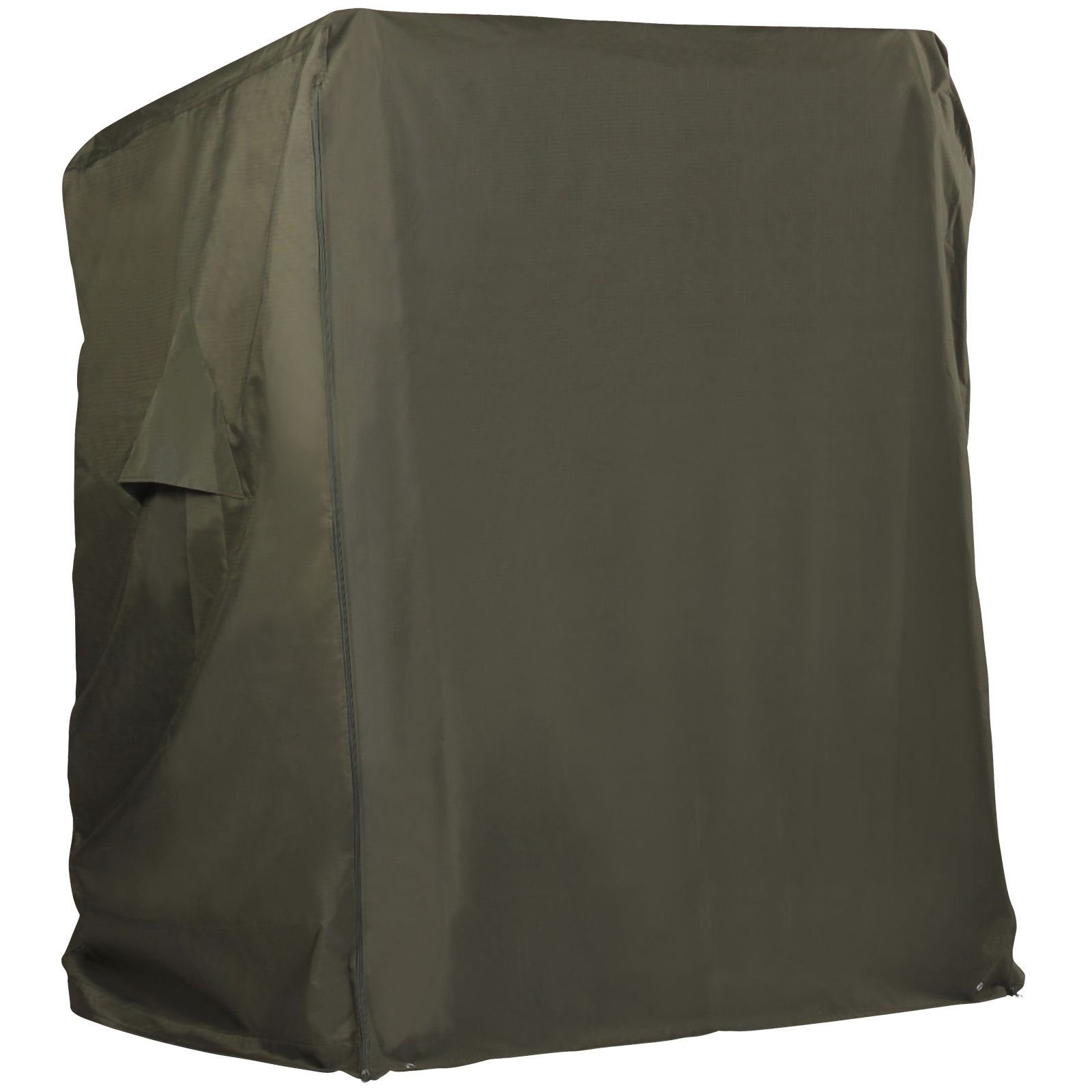 Strandkorb Hanse Strandkorb-Schutzhülle Premium Strandkorbhülle, Abdeckhaube in grün, 600D, winterfest, Segeltuch-Qualität, UV-beständig & atmungsaktiv