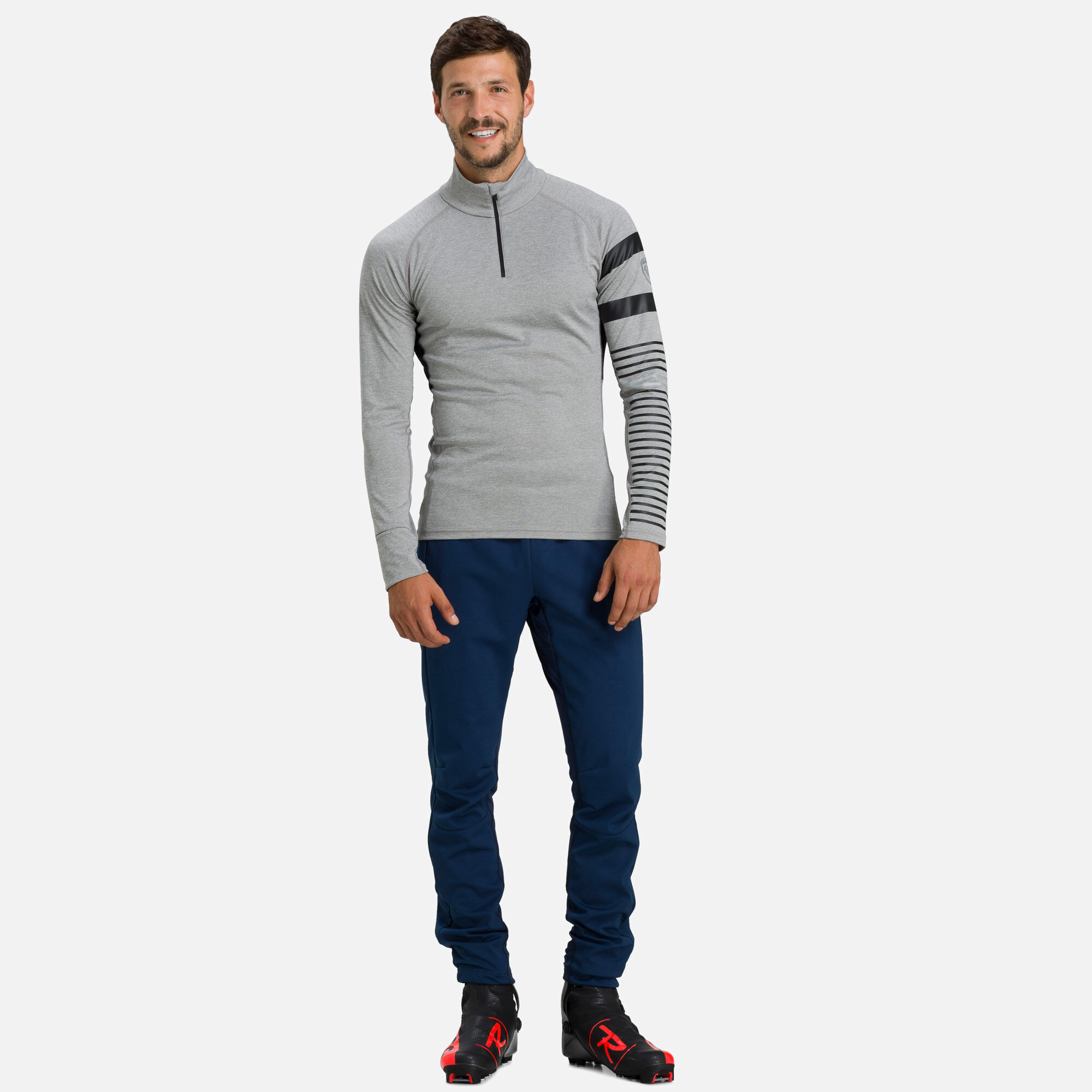 Sous-pull Poursuite demi-zip Homme