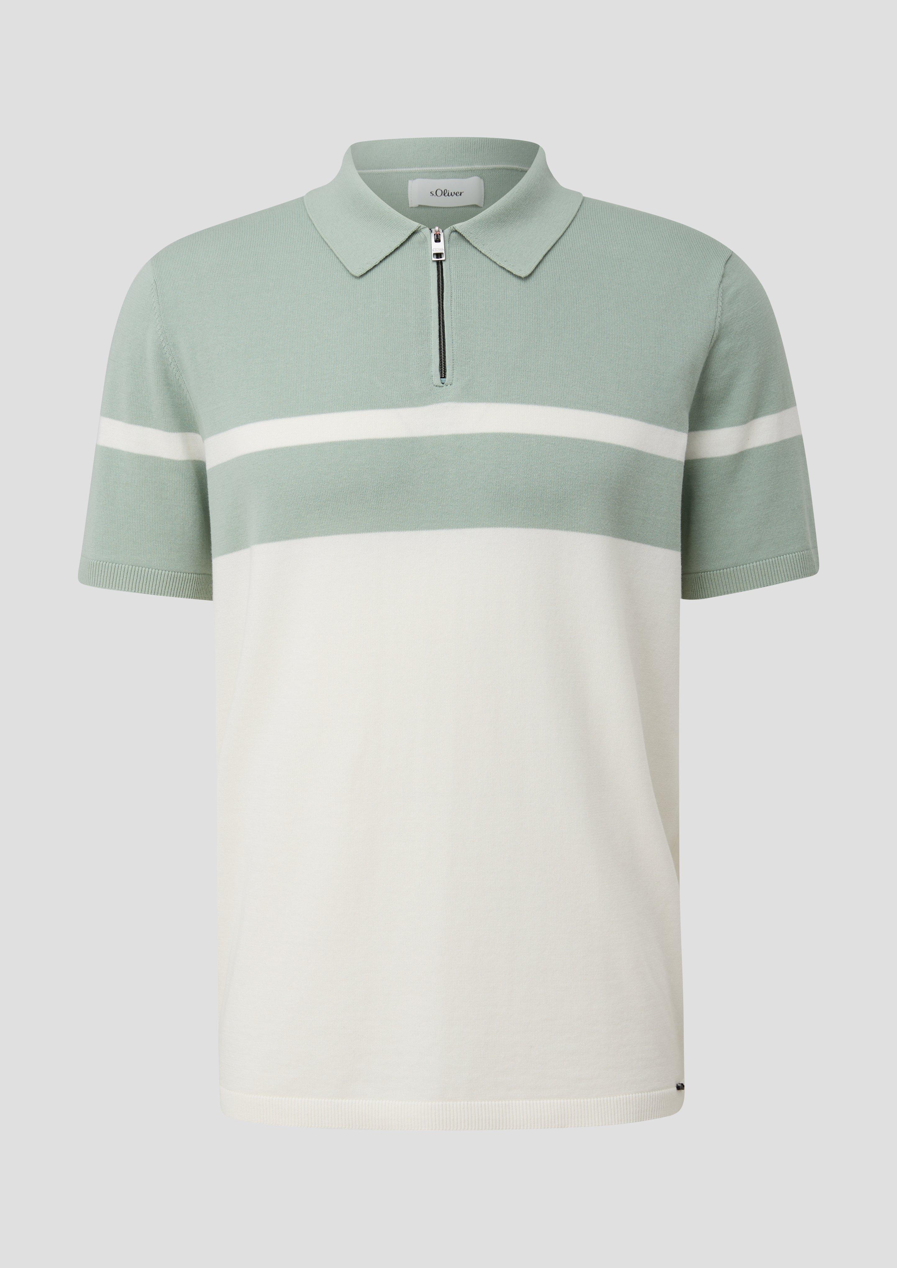 Poloshirt aus Feinstrick  2142965-72G0